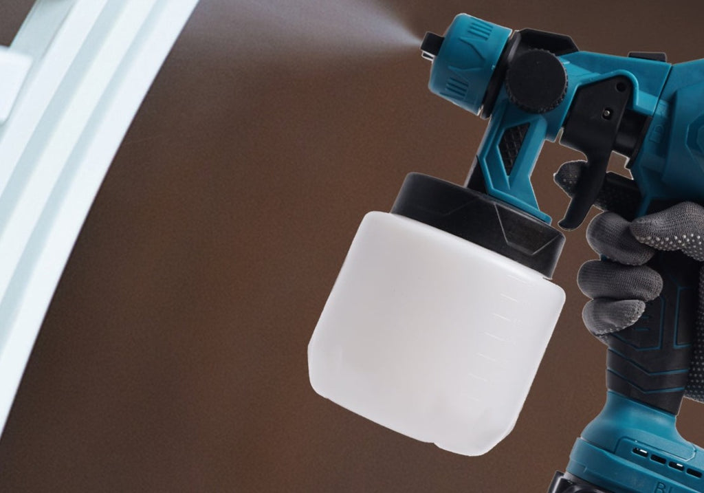Cordless Electric Paint Sprayer ( 2 FREE Batteries )