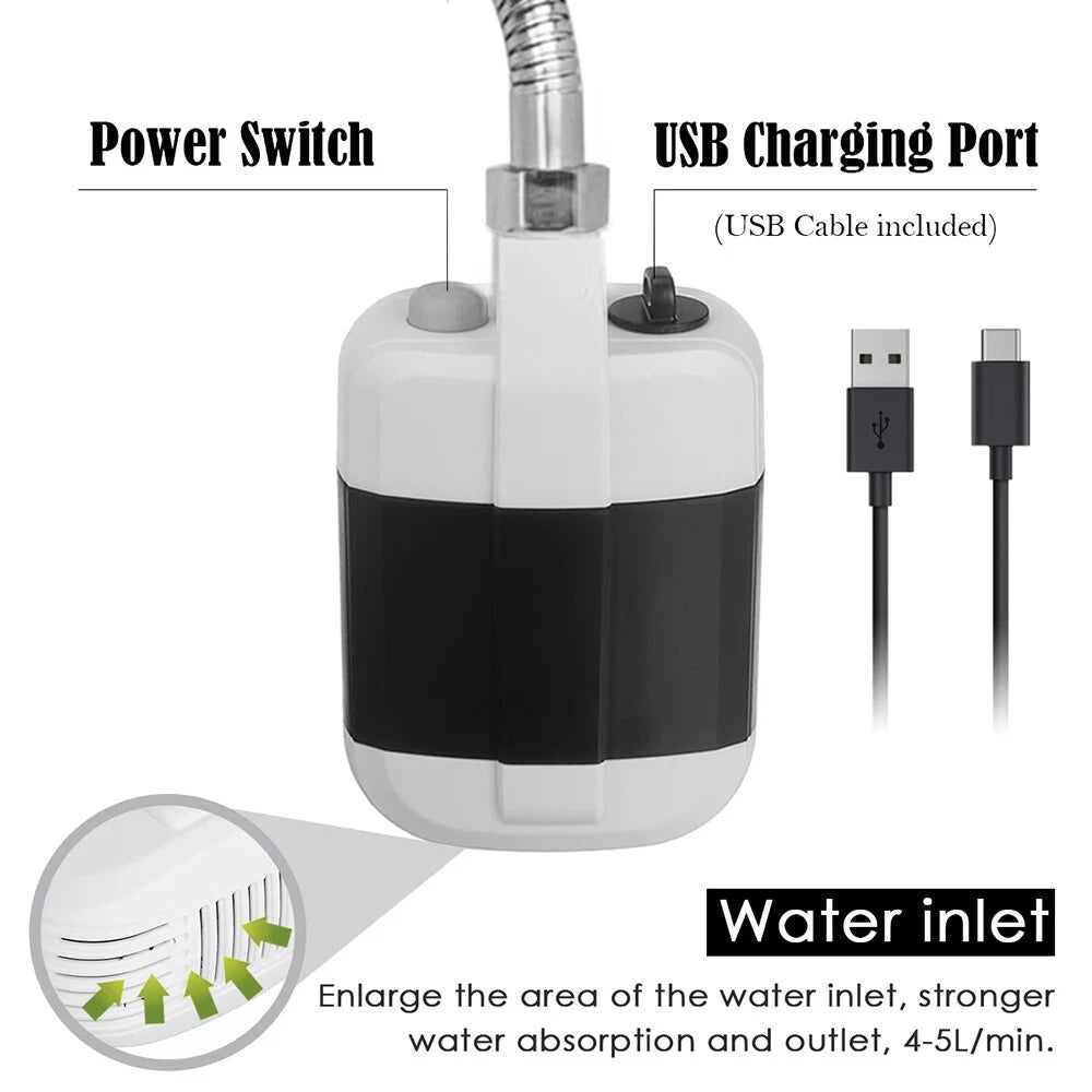 Aussie Rechargeable Camp Shower