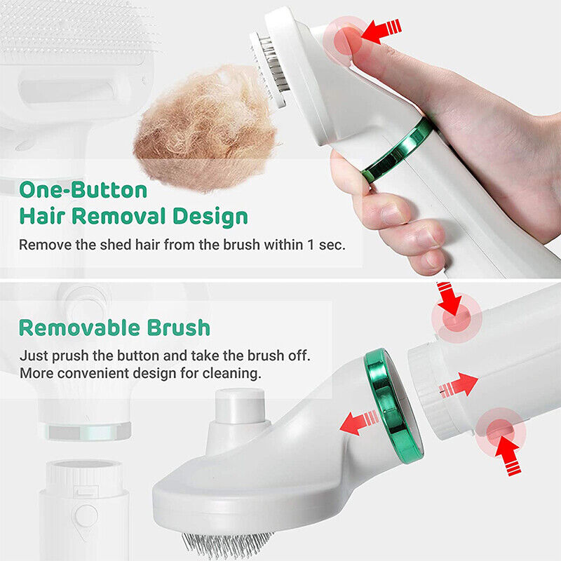 2 in 1 Pet Hair Comb & Dryer